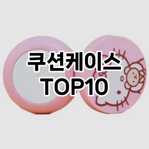 쿠션케이스 추천 순위  TOP10 구매가이드 2025년 7월 4주차